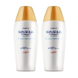 Mentholatum 曼秀雷敦 新碧双重保湿水感防晒露 SPF50+PA++++ 80g*2（赠化妆水 30ml）