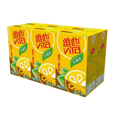 移动专享：ViTa 維他 柠檬茶饮料 250ml*6盒