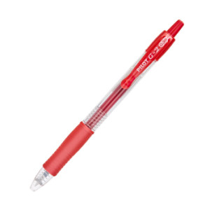 PILOT 百乐 BL-G2-38 中性笔 红色0.38mm（单支装）