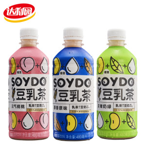 达利园 SOYDO豆乳茶 480ml*15瓶整箱