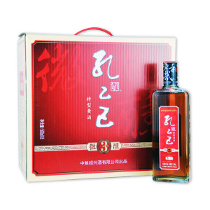 中粮官方 孔乙己 三年绍兴黄酒 500ml*6瓶