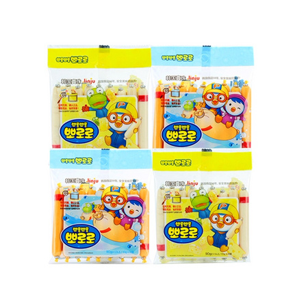 88VIP：Pororo 宝噜噜 儿童鳕鱼肠 90g*4袋