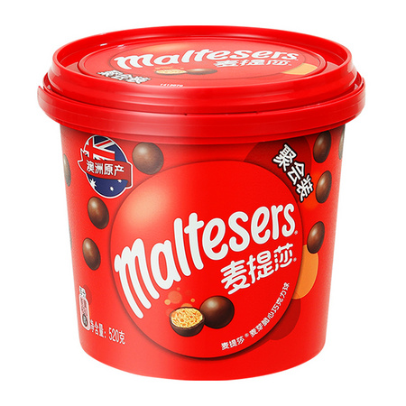 88VIP：Dove 德芙 麦提莎 麦芽脆心牛奶巧克力 520g