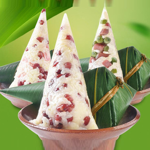 古蜀食者 早餐粽 4肉粽 +2素粽 600g