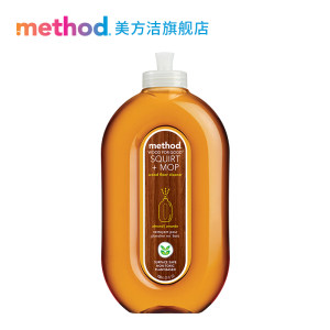 神价 美国进口 Method 美方洁 天然实木地板清洁剂 739mL 9.9元包邮 历史新低