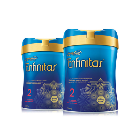 88VIP：MeadJohnson Nutrition 美赞臣 港版蓝臻 婴儿配方奶粉 2段 900g*2罐