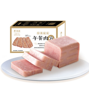 眉州东坡 午餐肉罐头 320g*2盒 淀粉含量＜3%