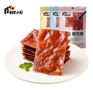 小贝 靖江手工猪肉脯 169g*2袋