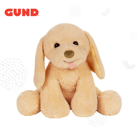 GUND 冈德 儿童毛绒玩具声动毛绒玩偶公仔 小狗布丁