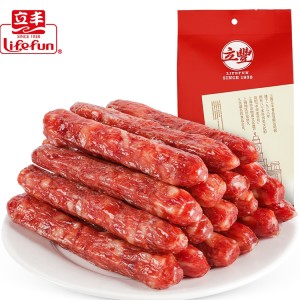 中华老字号 立丰 7分瘦 广式优级腊肠 200g 纯肉无大豆蛋白
