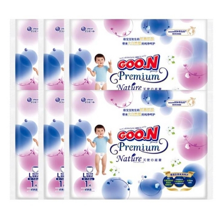 88VIP：GOO.N 大王 天使自然之恩 拉拉裤 L 6片