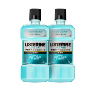 李施德林 冰蓝零度 漱口水 500ml*2瓶 39.9元包邮