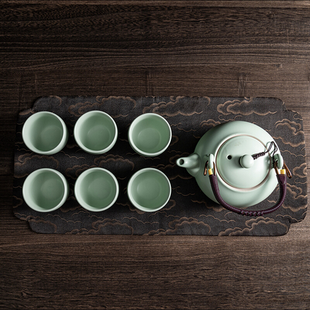 xigu 熹谷 汝窑茶具套装 一壶六杯+礼盒