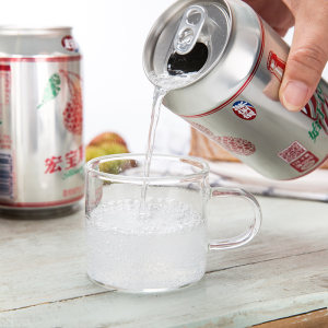 天猫超市 宏宝莱 荔枝味碳酸汽水 330ml*24罐