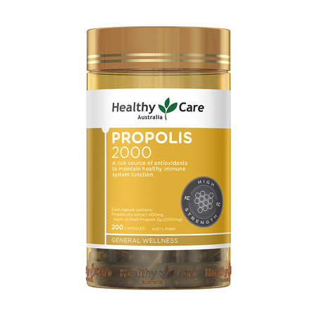 Healthy Care 黑蜂胶软胶囊 200粒