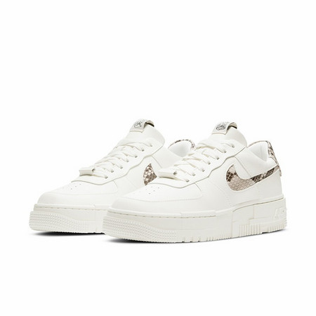 NIKE 耐克 AF1 PIXEL SE 女子运动鞋新款豹纹板鞋