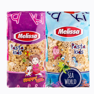 希腊进口 麦丽莎 儿童 卡通造型意大利面条 500g/袋