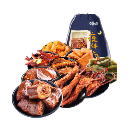 88VIP：Be&Cheery 百草味 鸭肉卤味大礼包 440g