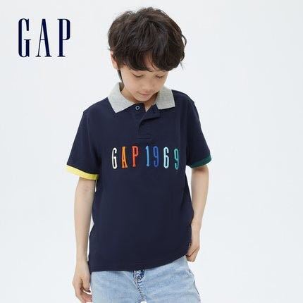 88VIP：Gap 盖璞 男童短袖Polo上衣