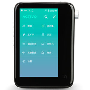 Iriver 艾利和 ACTIVO CT10 音频播放器 16GB 黑色