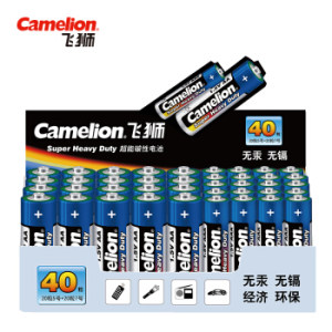 Camelion 飞狮 5号电池20节+7号电池20节