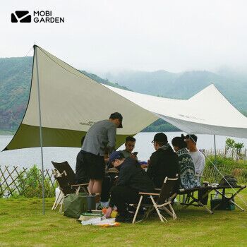 MOBI GARDEN 牧高笛 车边天幕帐篷 俊庭升级版4-10人