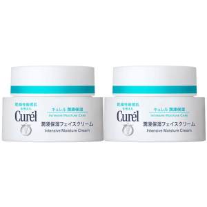 日本花王 珂润 Curel 保湿面霜 40g*2瓶 敏感肌可用