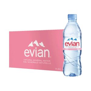 法国 EVIAN依云 高端水矿泉水 500ml*24瓶