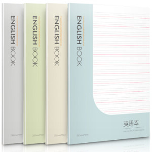 deli 得力 EFB550-01 英语作业本 B5/50张 4本装