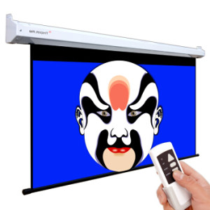 MR.RIGHT 南通精英 玻纤电动遥控幕 150英寸 4:3