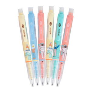 M&G 晨光 AMP34511 自动铅笔 0.5mm 搞怪图案 6支/盒