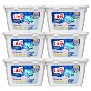 立白 三效合一WiFi衣凝珠 8倍浓缩 10g*18粒*6盒 99.7元包邮