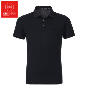 地球科学家 棉涤珠地网眼面料 男女针织透气Polo衫