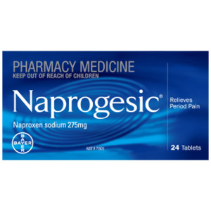 拜耳 Naprogesic 女性经期止痛小蓝片 24粒