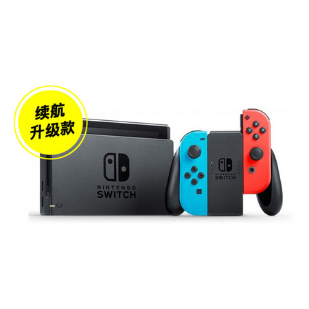 88VIP：Nintendo 任天堂 日版 Switch游戏主机 续航增强版 红蓝