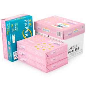 Asia symbol 亚太森博 粉拷贝可乐 A4复印纸 70g 500张/包 5包装