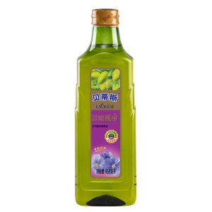 贝蒂斯 亚麻籽橄榄油 食用植物调和油 468ml 含12%特级初榨橄榄油 11.9元包邮