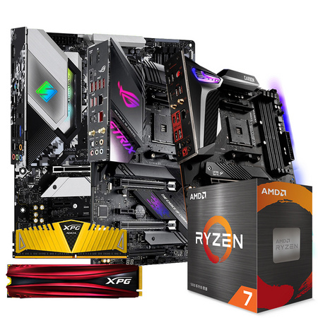 AMD 锐龙 7 5800X 盒装处理器+微星 B550 MORTAR WIFI 主板