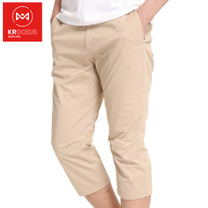 地球科学家 特氟龙防水防油防污 男透湿弹力七分裤