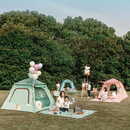 MOBI GARDEN 牧高笛 Line Friends联名 全自动便携式帐篷 3-4人