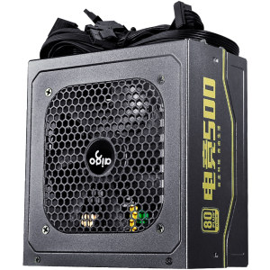 aigo 爱国者 电竞 500 金牌（90%）非模组ATX电源 500W