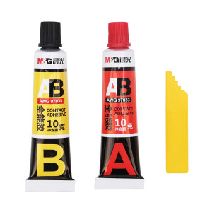 凑单品：M&G 晨光 AWG97033 AB透明全能胶 2个装