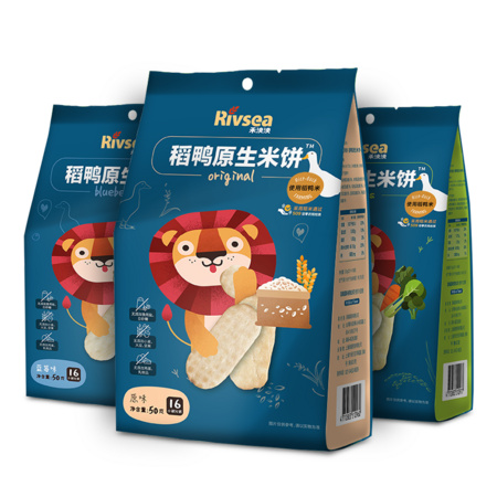 禾泱泱 稻鸭米饼 3袋装