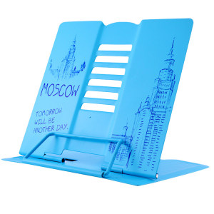 PLUS会员：南国书香 ZM-2125UB 创意铁阅读架 浅蓝